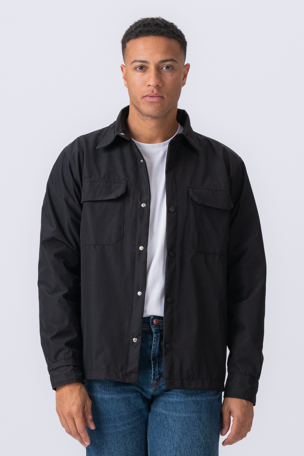 Oliver Overshirt - Schwarz