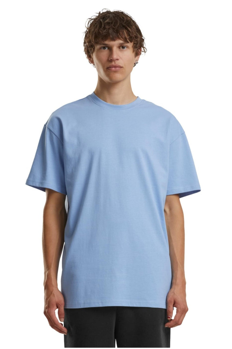 Schwer Oversized T -Shirt - Puderblau