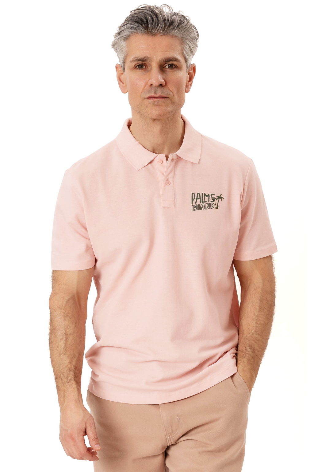 Palms Polo - Pfirsich