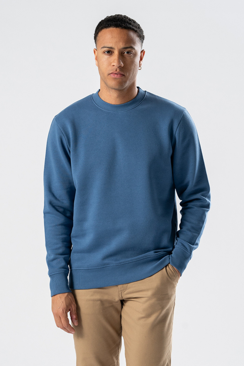Basic Crewneck -Schweiß - Paketangebot (2 PCs.)