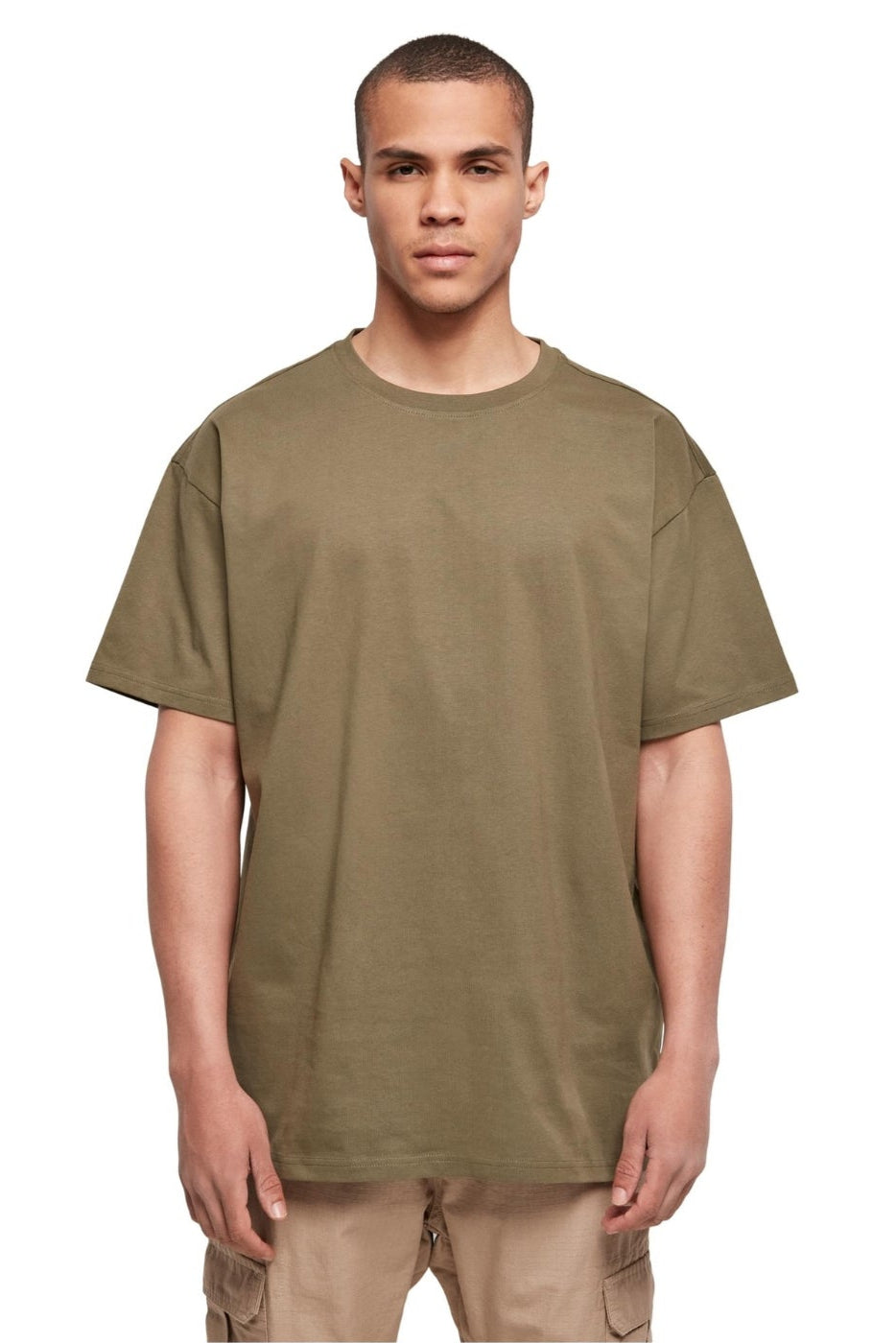 Schwer Oversized T -Shirt - Olive