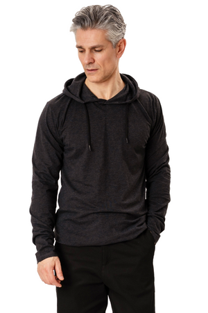 Helles Hoodie - Dunkelgrau