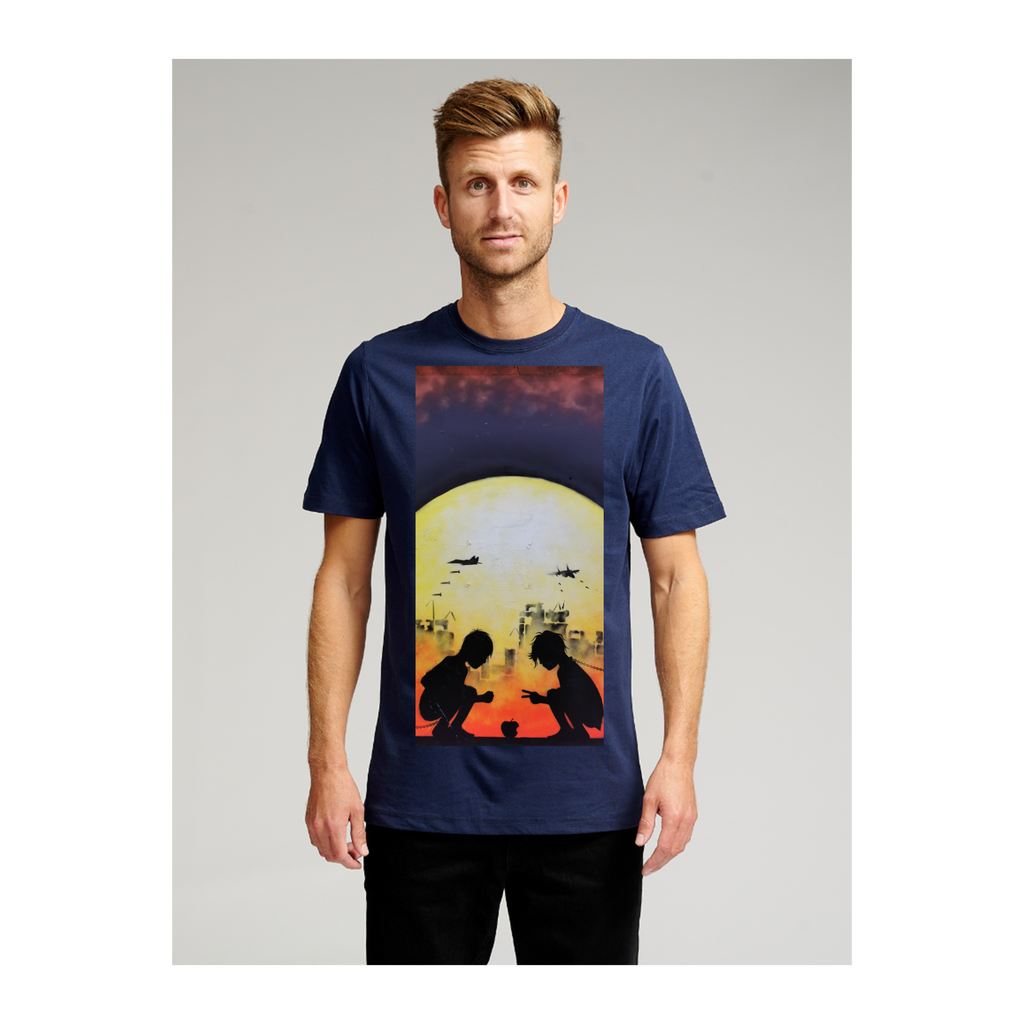 Bio -Basis -T -Shirt - Marine