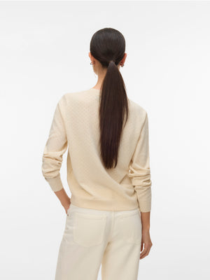 Marina Pointelle Cardigan – Birke
