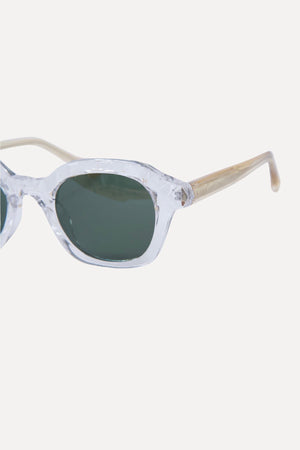 Amelia Sonnenbrille - Transparent-Grün