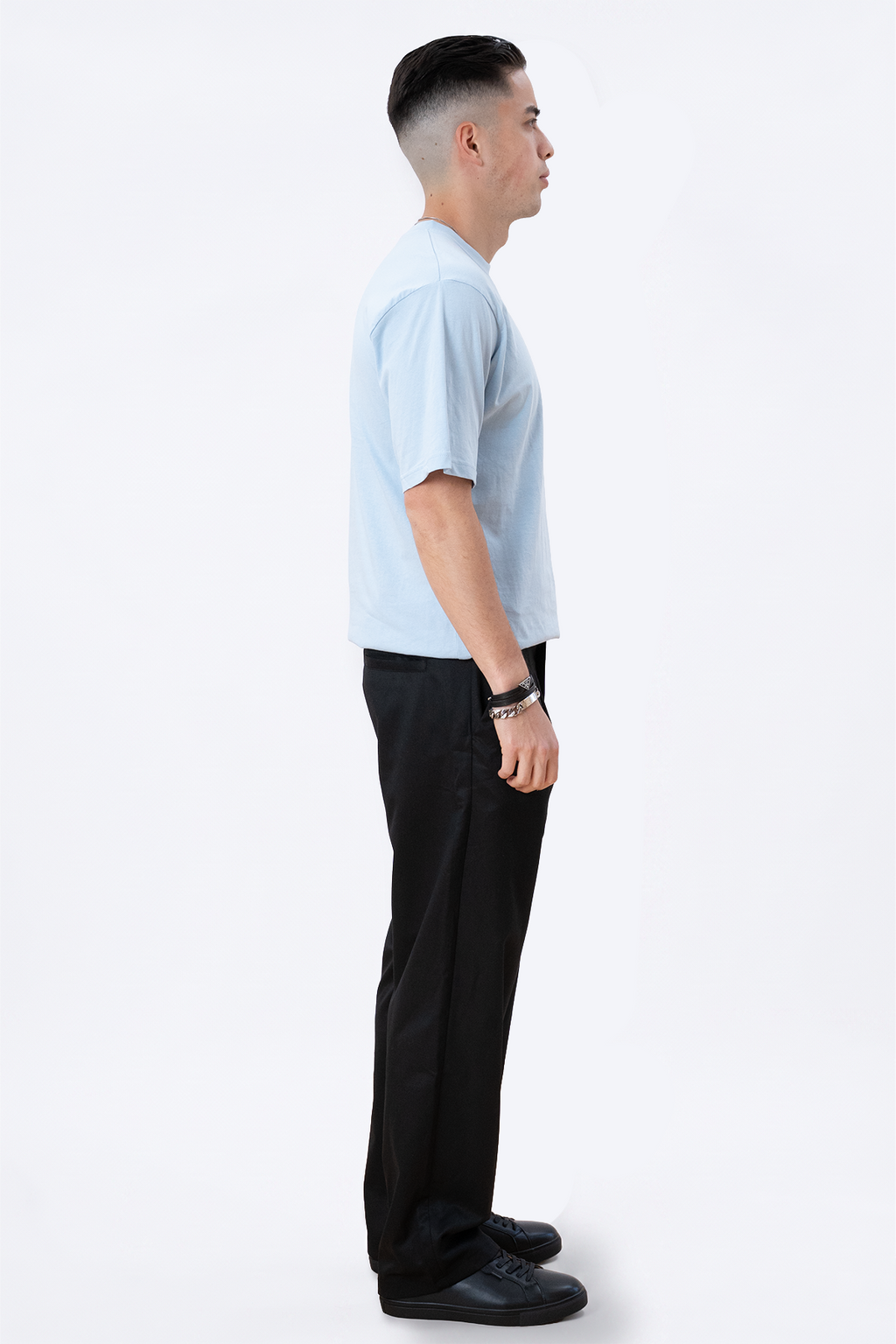 Schwer Oversized T -Shirt - Puderblau