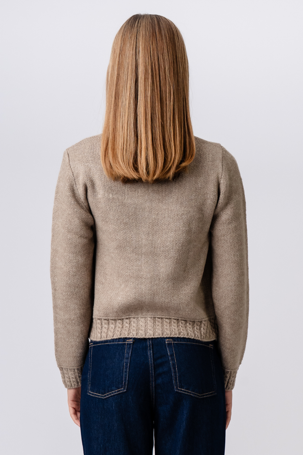 Emilie Strickjacke – Braun