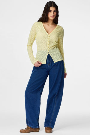 Baisy Cardigan – Französische Vanille
