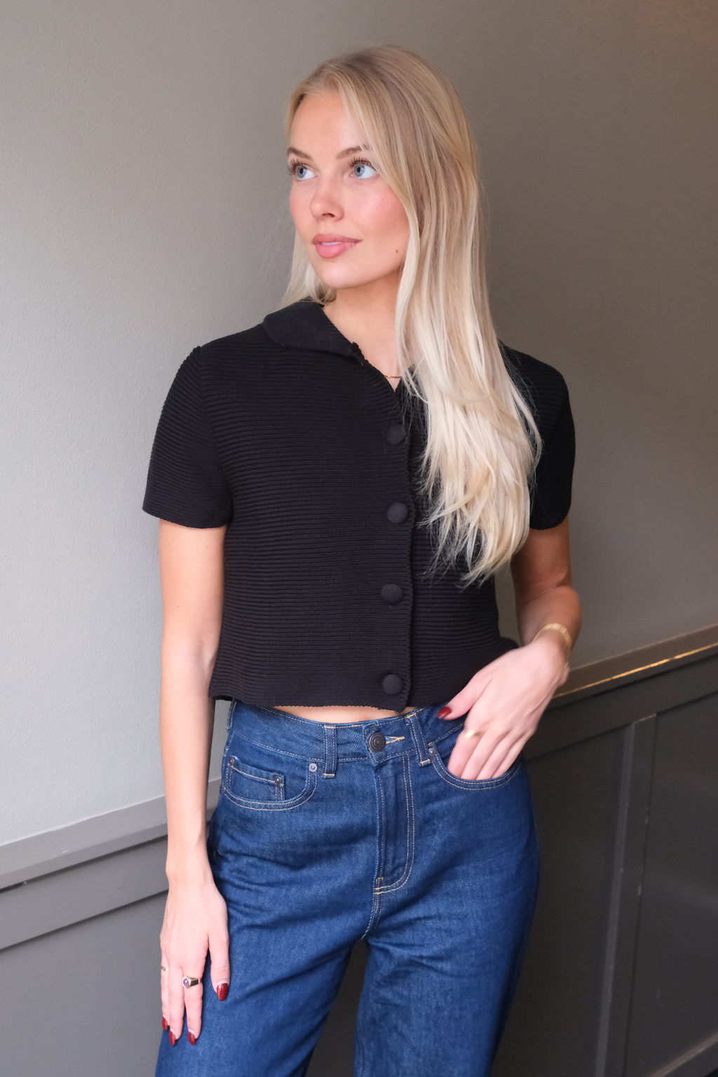 Grace Shirt - Schwarz