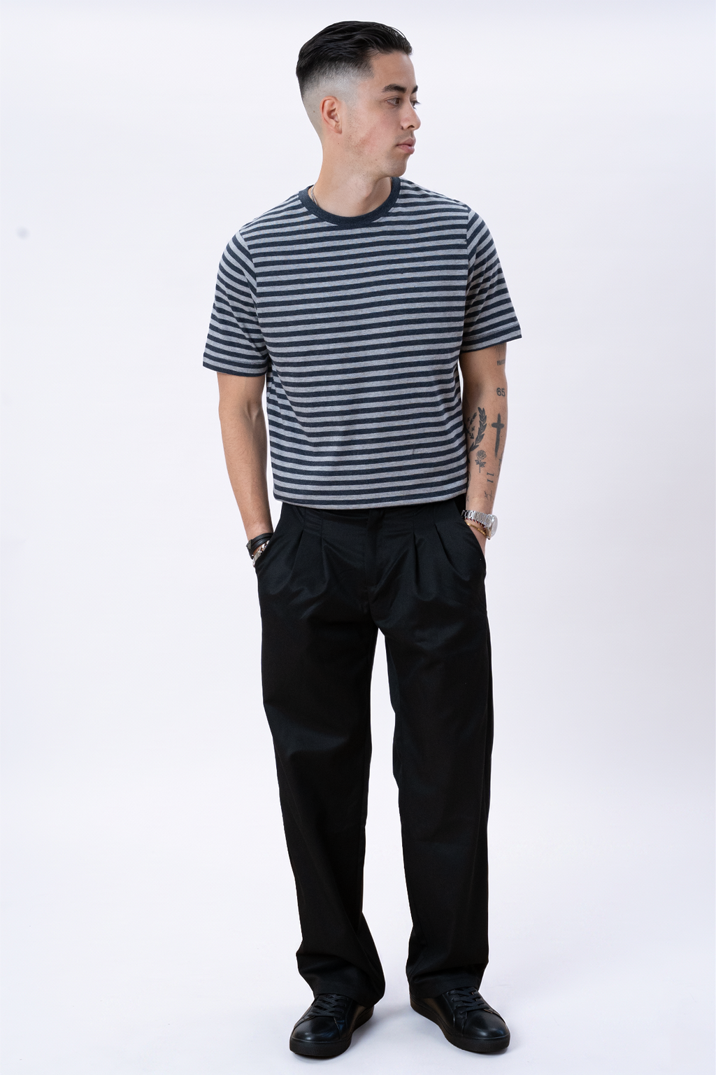 Nørregade Stripe - fackelter Schwarzgrau