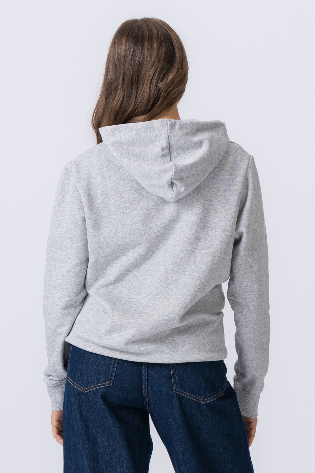 Sweatshirt Hoodie - Asche grau