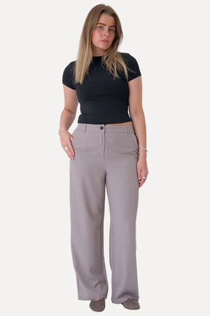 Klassischer Anzug Pants - Grau