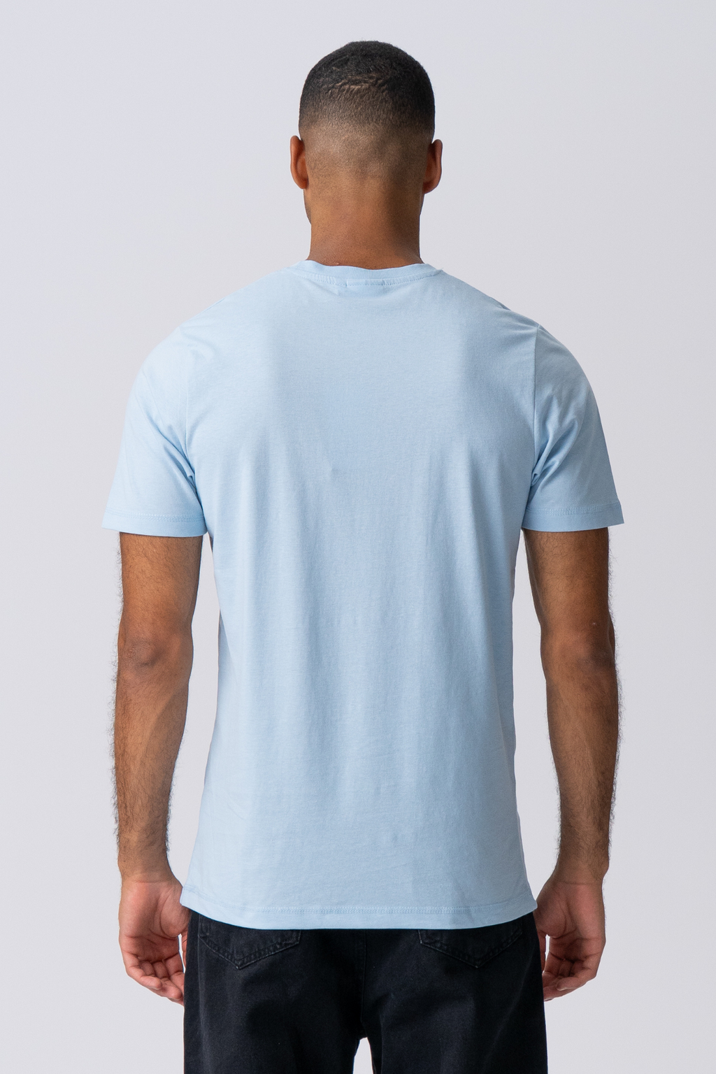 Basic T-Shirt - Hellblau