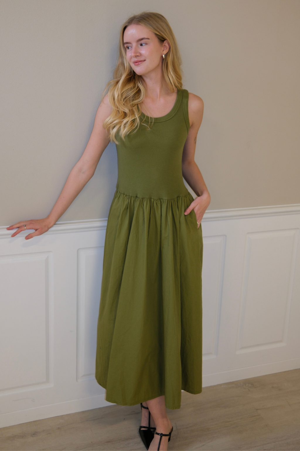 Hanna -Kleid - grün