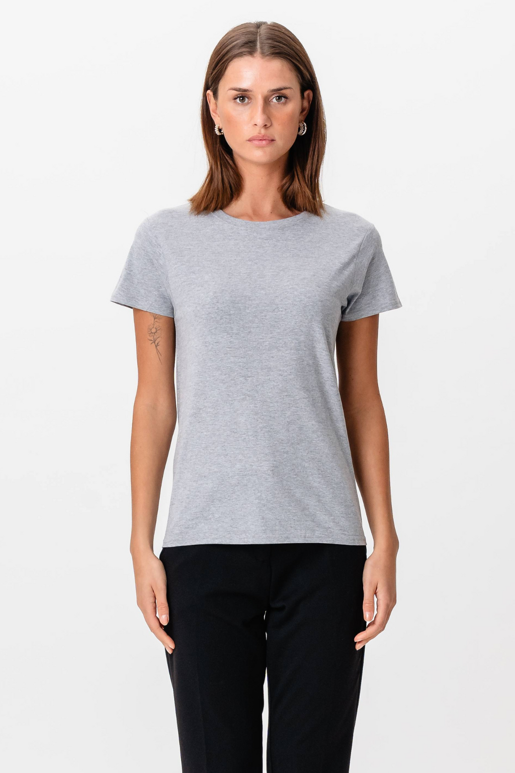 Basic T -Shirt - Oxford Gray