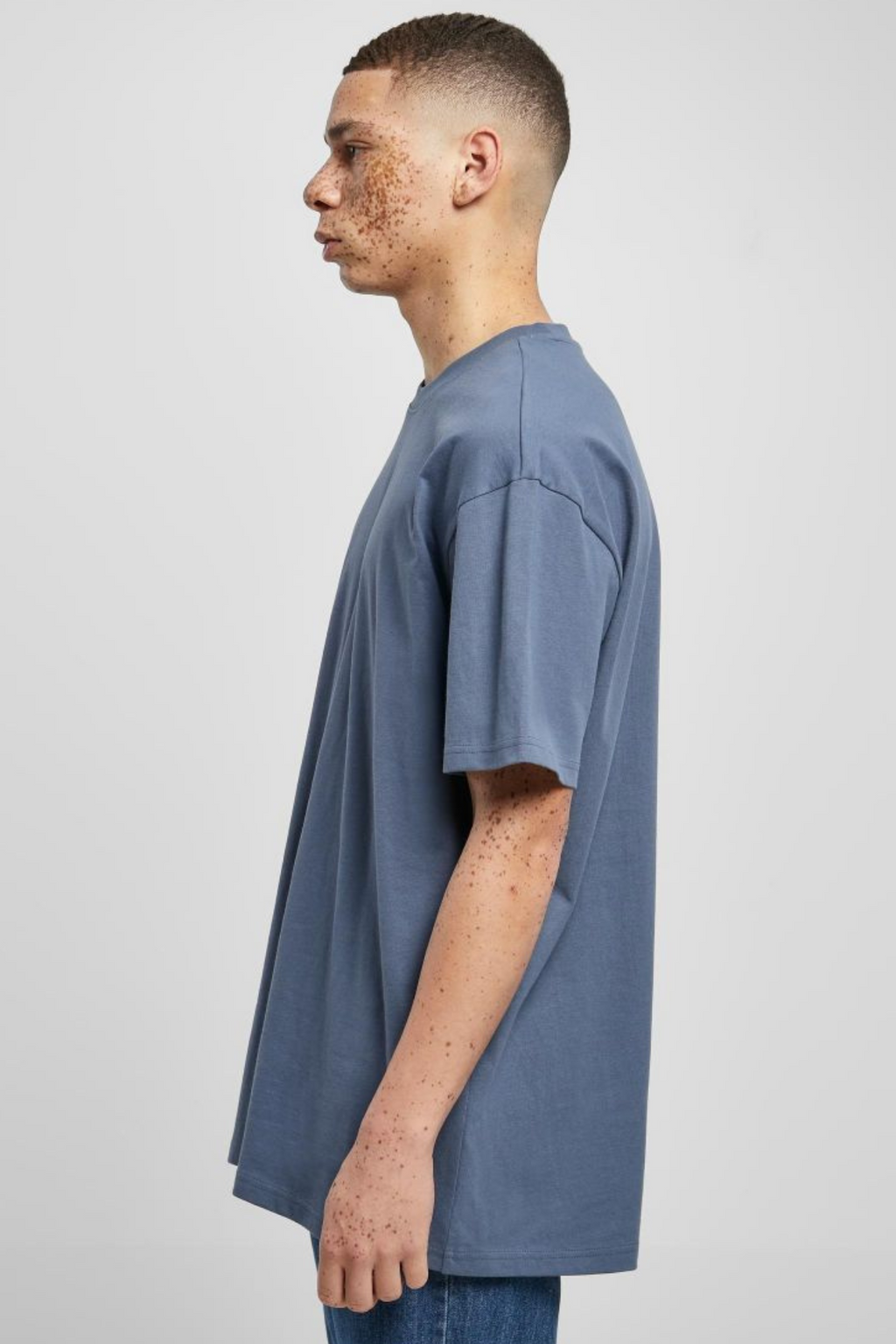 Schwer Oversized T -Shirt - Vintage Blue
