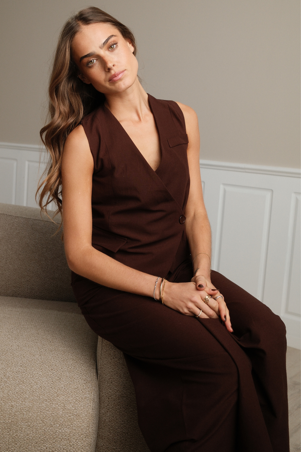 Melissa Weste - braun