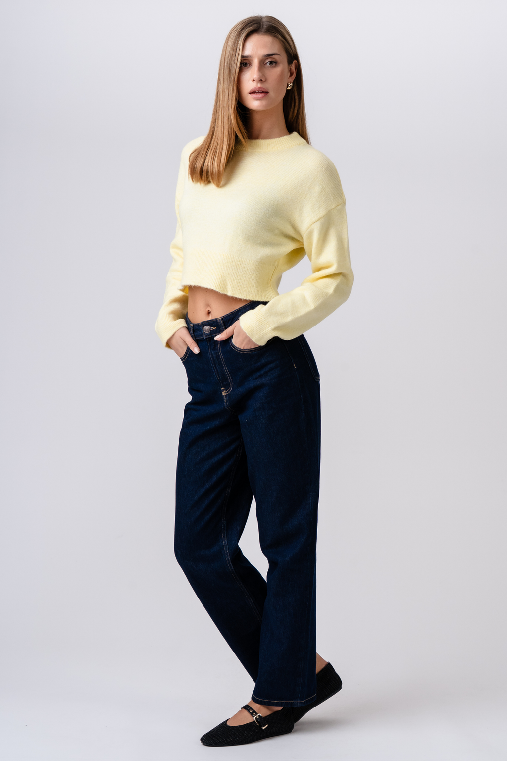 Kenia Kurzstrick – Gelb