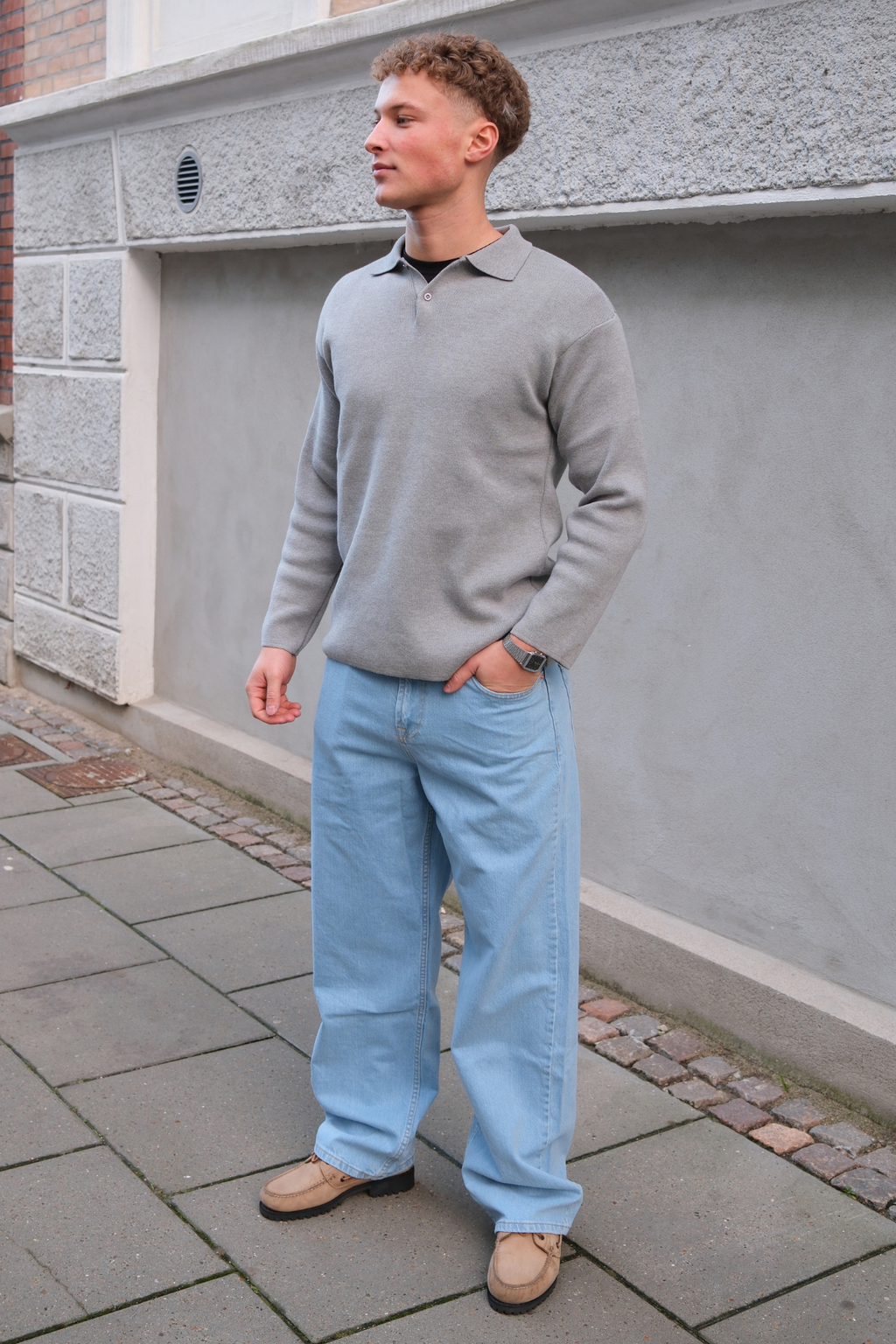 Wilhelm Regular Jeans - Hellblauer Denim