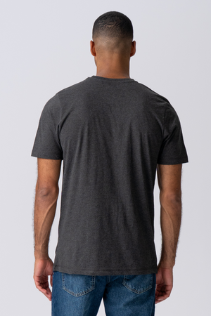 Basic T-Shirt - Dunkelgrau