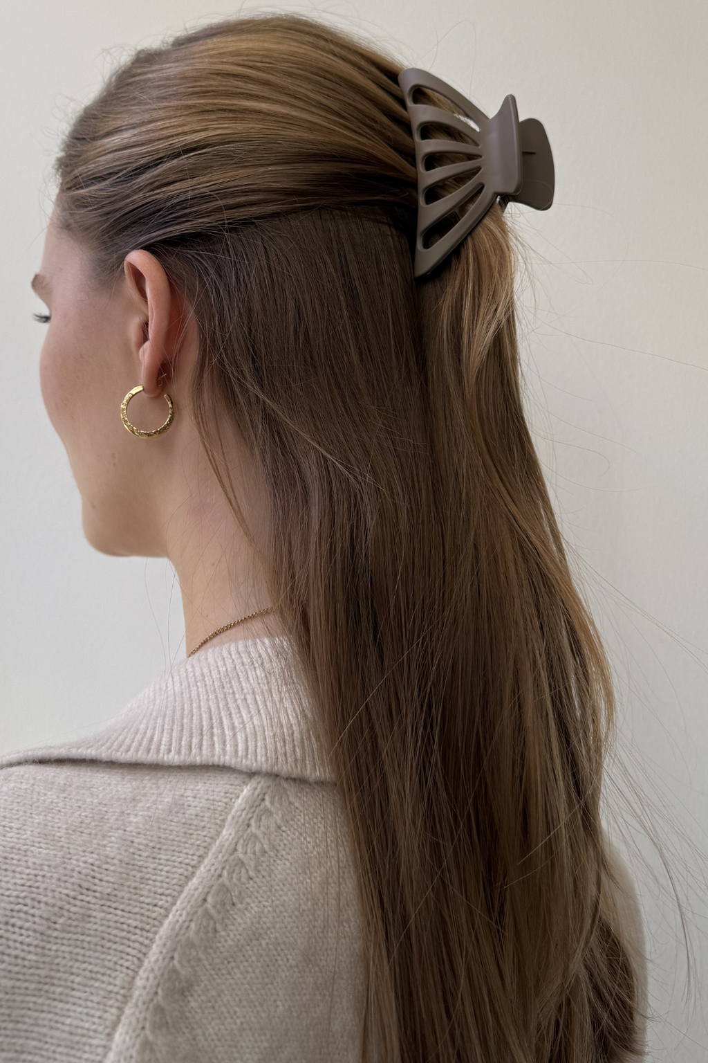 Hohlklauenclip - braun