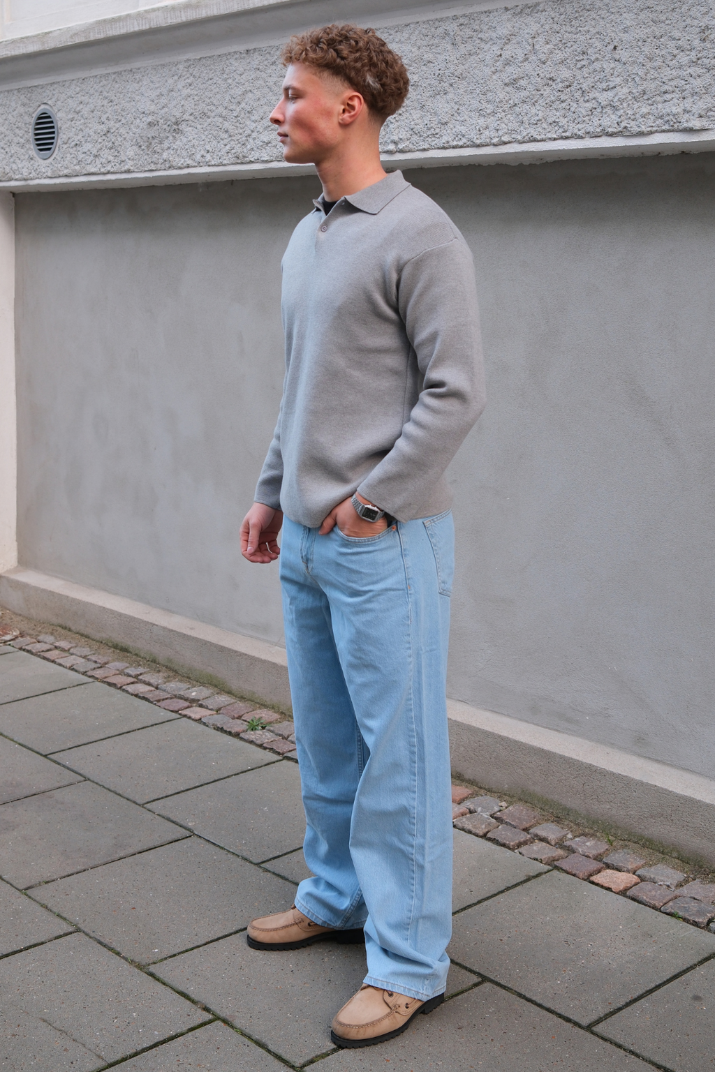 Wilhelm Regular Jeans - Hellblauer Denim