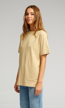 Oversized T -Shirt - Beige