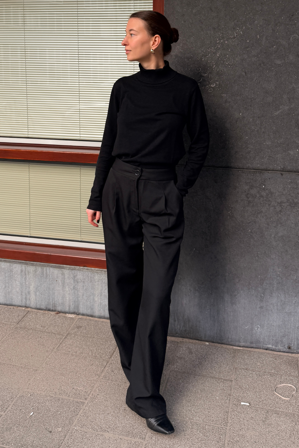 Amelia-Strick - Schwarz