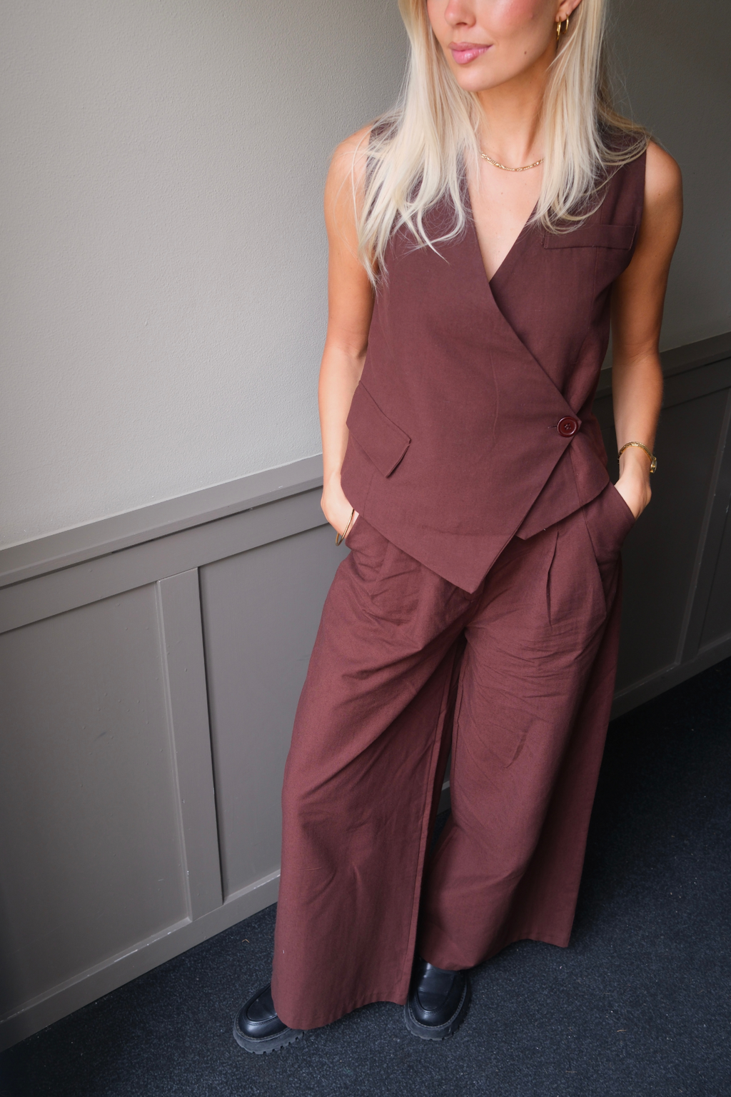 Melissa Weste - braun