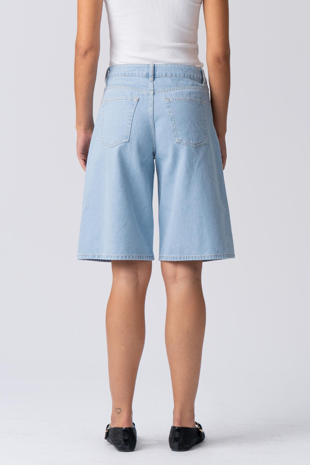 Denim Jorts - Hellblauer Denim