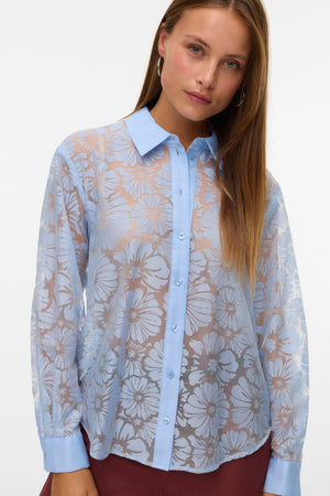 Kova-Shirt – Brunnera-Blau