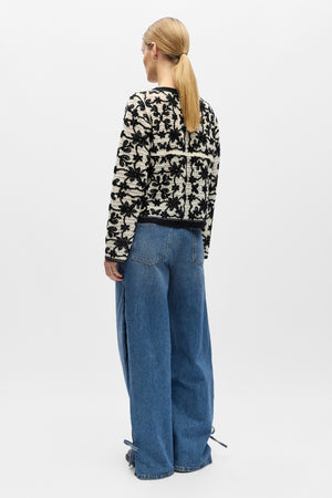 Cari-Cardigan – Birke Schwarz