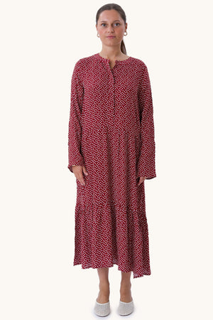 Anna Longärmedose Kleid - gesundete Tomate