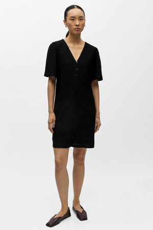 Jolly Tie Kurzes Kleid - Schwarz