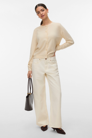 Marina Pointelle Cardigan – Birke