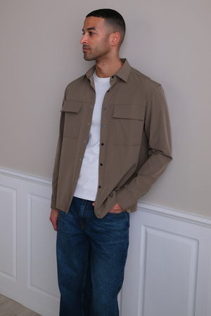 Silas-Overshirt – Khaki