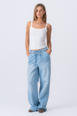 Nicole Baggy-Jeans – Blau