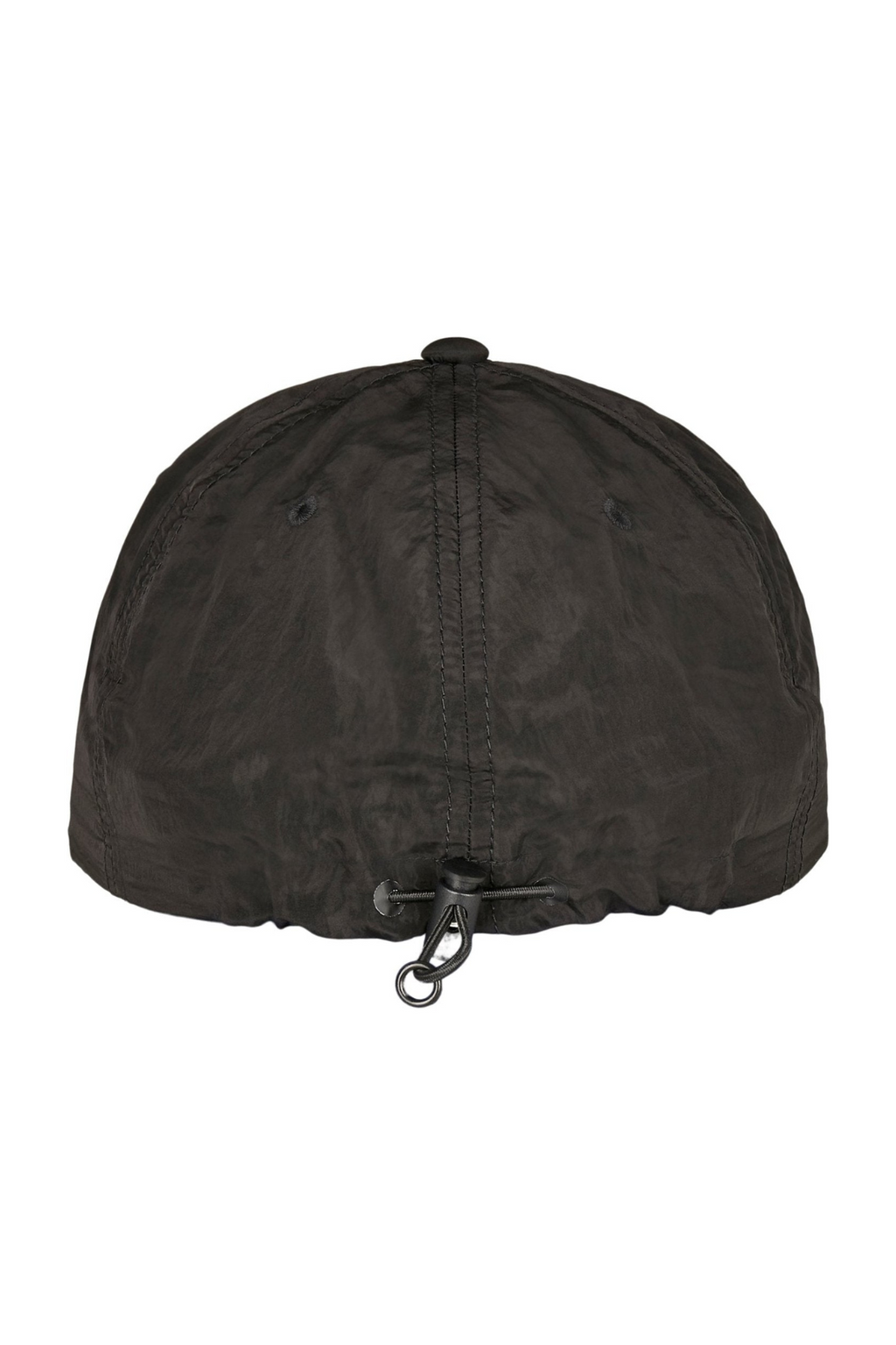 Einstellbare Nylonkappe - schwarz