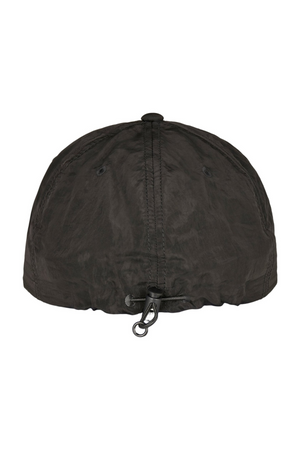 Einstellbare Nylonkappe - schwarz