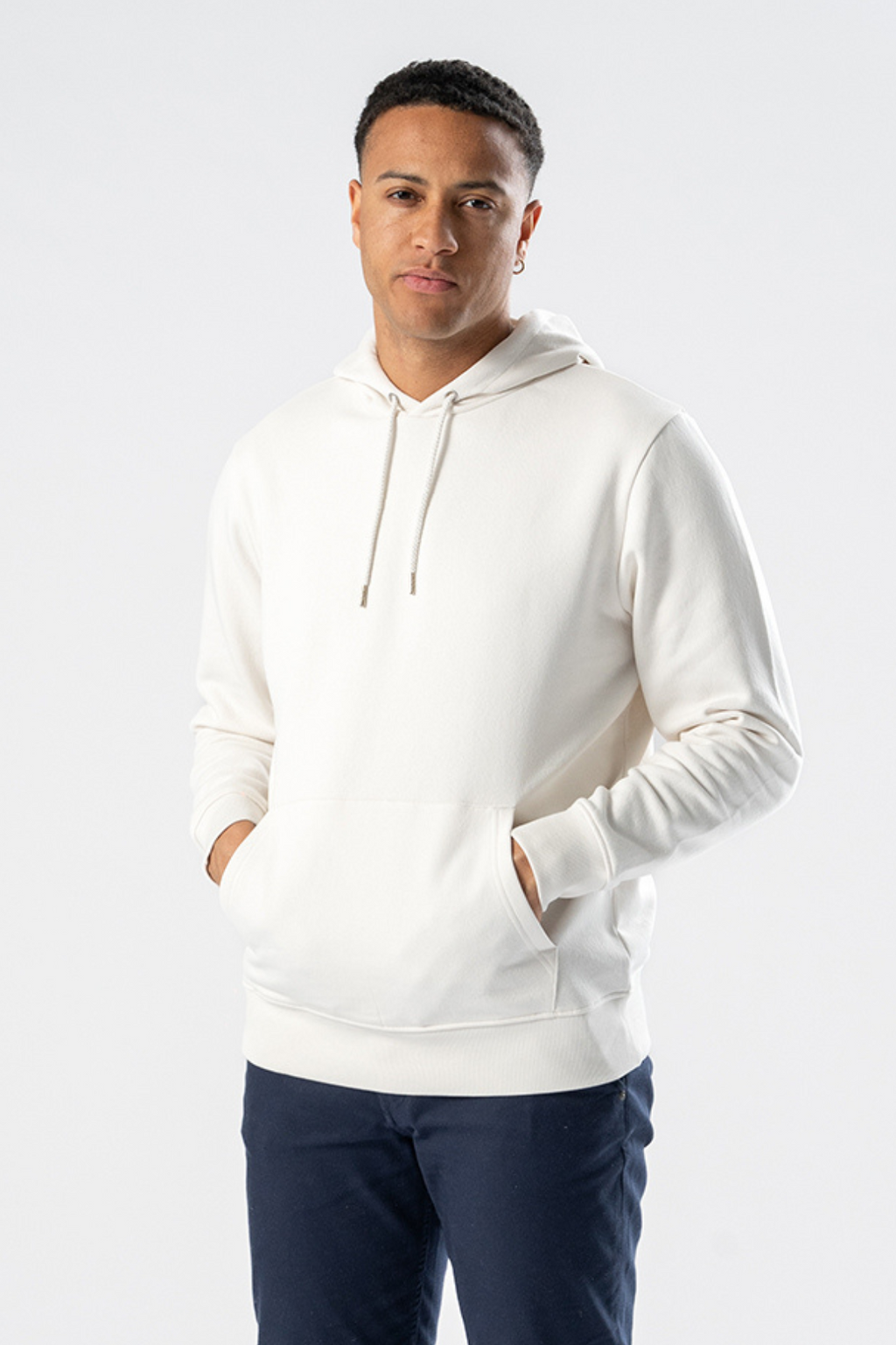 Sweatshirt Hoodie - Beige