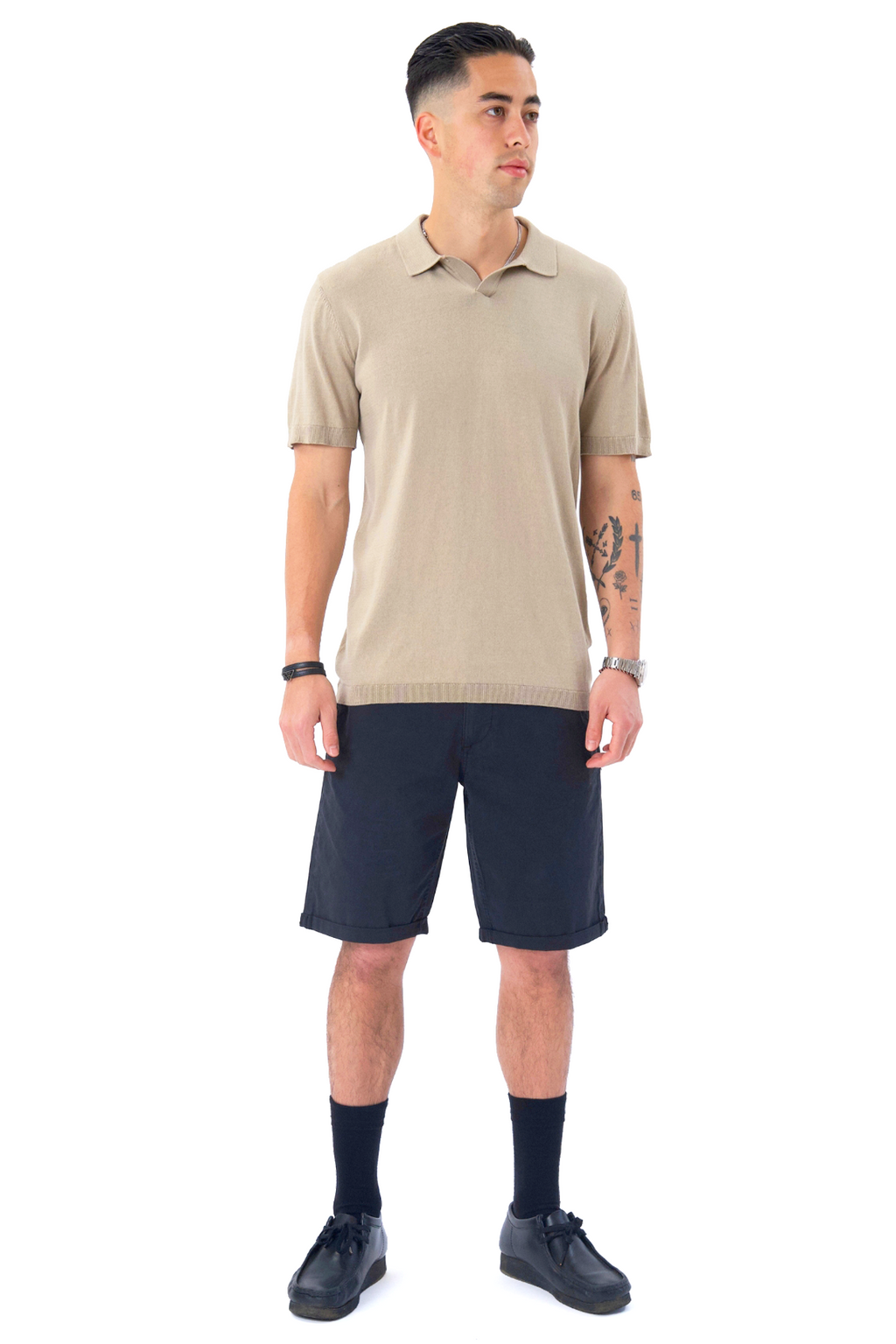 Chino Shorts - Schwarz