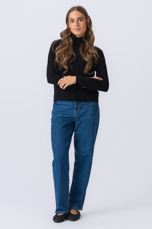 Amelia-Strick - Schwarz