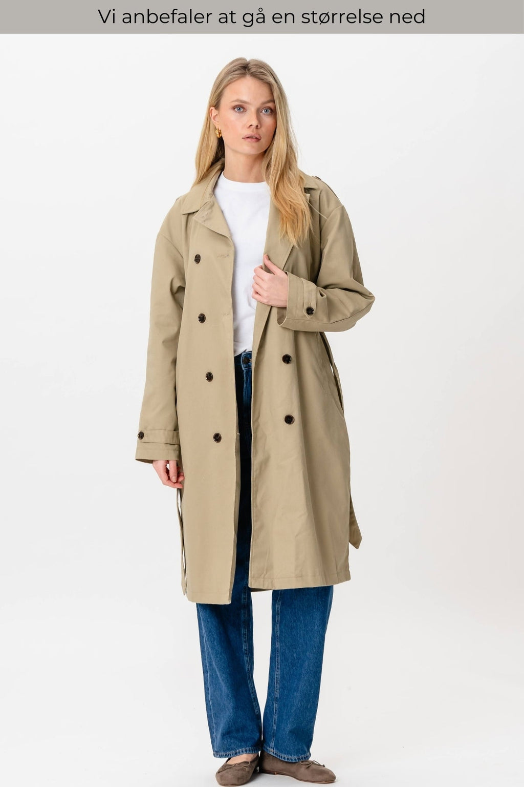 Linea Trenchcoat - Beige