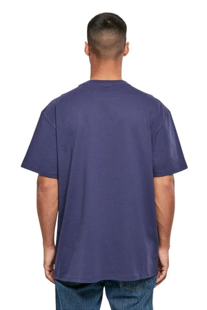 Schwer Oversized T -Shirt - Leichte Marine
