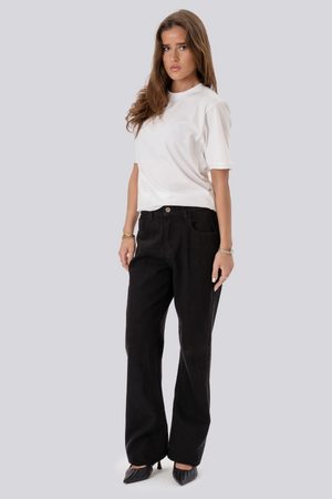 Erica Loose Jeans - Schwarz
