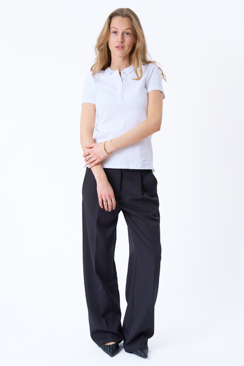 Poloshirt - weiß