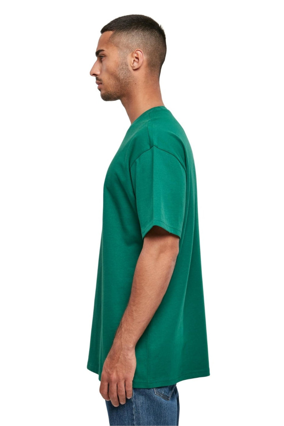 Schwer Oversized T -Shirt - grün