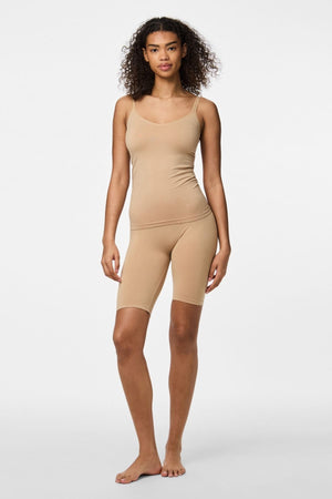 Einfache Unterwäsche -Oberseite - Nature