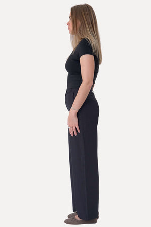 Klassischer Anzug Pants - Schwarz