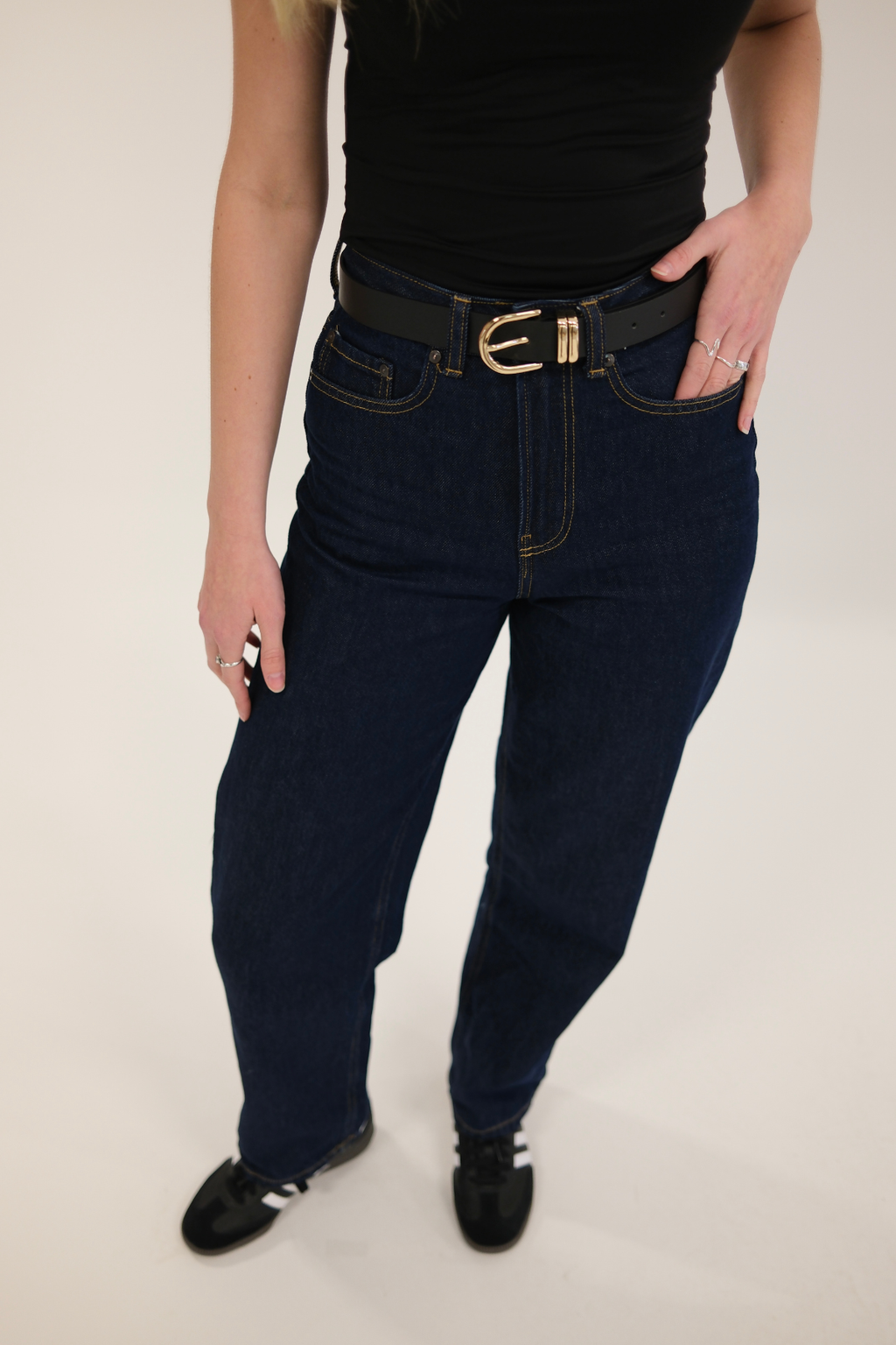 Ava -Gürtel - Schwarz